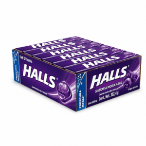 Halls Barra Mora 25 Grs 12 Unid