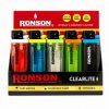 Encendedor Ronson Transparente Clearlite 20 Unid