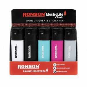 Encendedor Ronson Electrolite 15 Unid