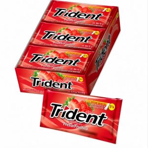 Trident Cali Frutilla 18 Unid