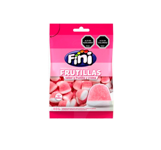 Fini Gomita Besos 80 Grs 12 Unid