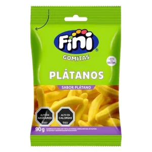 Fini Gomita Plátanos 90 Grs 12 Unid