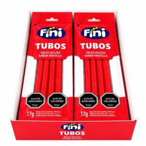 Fini Regaliz Frutilla Dulce 17 Grs 12 Unid