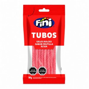 Fini Regaliz Frutilla Ácida 80 Grs 12 Unid