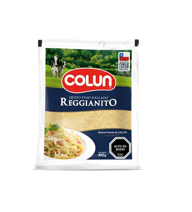 Queso Colun Reggianito 40Grs
