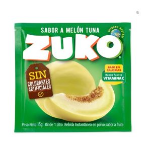 Jugo en Sobre Zuko Melón Tuna 10Unid