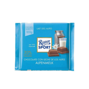 Ritter Sport Leche Alpes 100 Grs