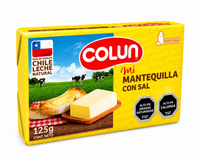 Mantequilla Colun 125Grs