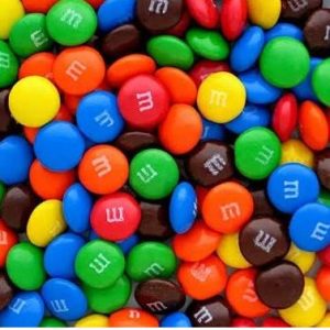M&M Chocolate Candies 11.34 Kgrs formato granel