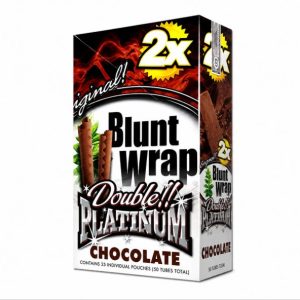 Blunt Wrap Platinium Chocolate X2 25 Unid 40 g