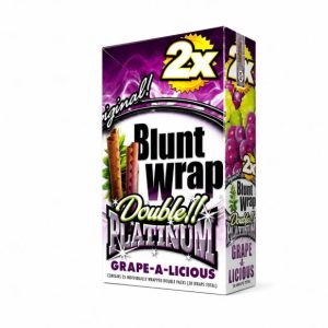 Blunt Wrap Platinium Grape X2 25 Unid 40 g