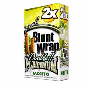Blunt Wrap Platinium X2 Mojito 25 Unid 40 g