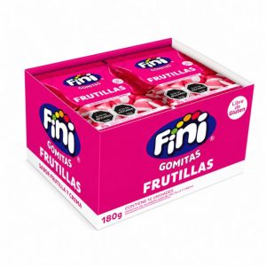 Gomitas Besos de Frutilla Fini 15 Grs 12 Unid