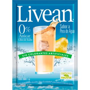 Jugo en Sobre Livean Pera 10 Unid