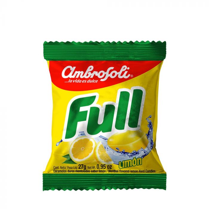 Caramelos Full Limón Ambrosoli 27 Grs 24 Unid - Imagen 2