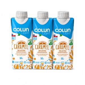 Leche Caramelo Light Colun 330cc 3Unid