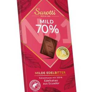 Sarotti Barra Chocolate Mild 70 % 100 Grs