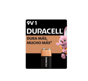 Batería Duracell 9V