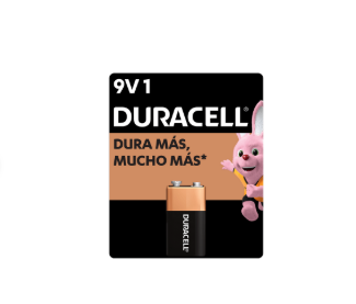 Batería Duracell 9V