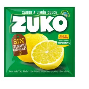 Jugo en Sobre Zuko Limon Dulce 10 Unid