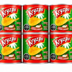 Kryzpo Papas Sabor Cebolla 37 Grs 6 Unid