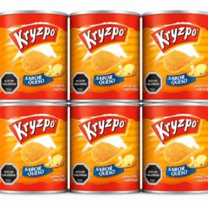 Kryzpo Papas Sabor Queso 37 Grs 6 Unid