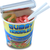 Fun Factory Gummy Noodles 63 gramos, paquete de 4 unidades