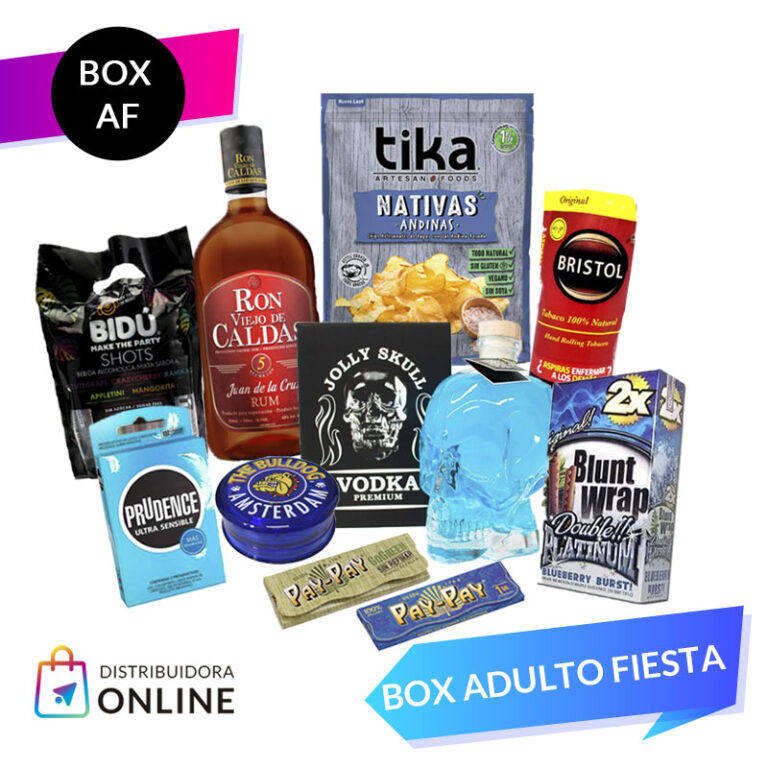 Box Adulto Fiesta - DISTRIBUIDORA ONLINE