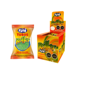 Tubos Fini Roller Frutas Surtidas Ácidas 20 Grs 10 Unid
