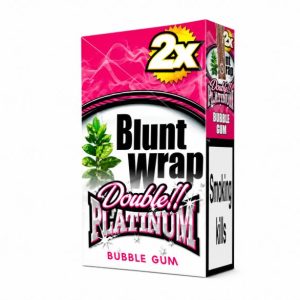 Blunt Wrap Platinium Bubble Gum X2 25 Unid 40g
