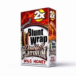 Blunt Wrap Platinium Wild Honey X2 25 Unid 40g