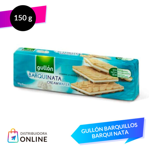 Gullón Barquillos Barqui Nata 150 Grs