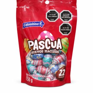Huevos macizos Pascua Colombina 22 unid