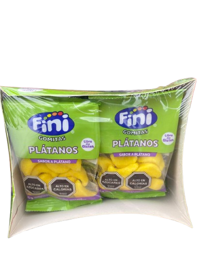 Fini Gomita Plátanos 15 Grs 12 Unid - Imagen 2