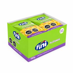 Fini Gomita Plátanos 15 Grs 12 Unid