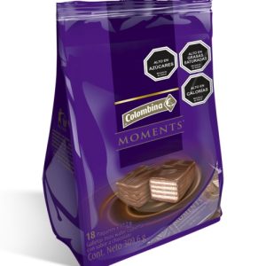 Galletas Cubierta Chocolate Moments 306 Grs