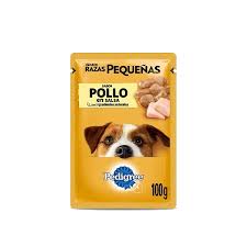 Pedigree Sobre Raza Pequeña Polllo en Salsa 100 Gs