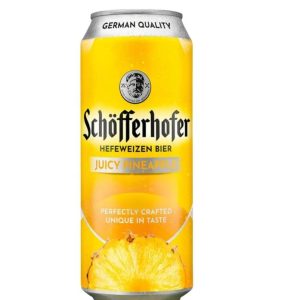 Cerveza Schofferhofer Piña lata 500cc 24 Unid