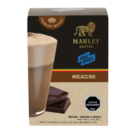 Marley Coffee Mocaccino 20 Grs 8 unid