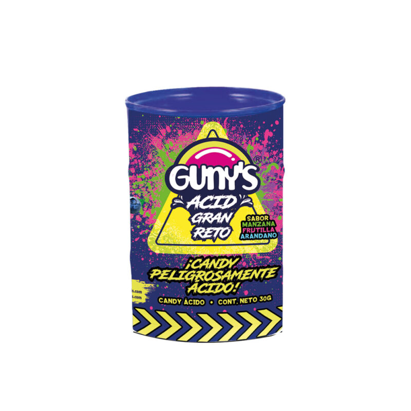 Gunys Acid Reto Escalofriante 30grs 9 Unid - Imagen 4