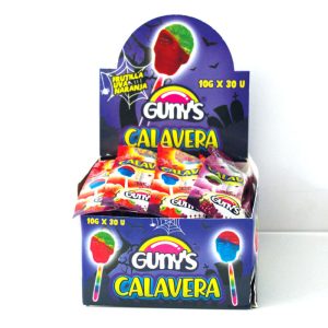 Gunys Calavera Lolipop 10grs 30 Unid