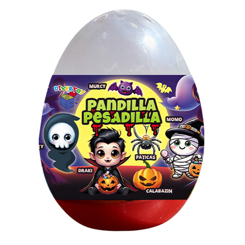 Huevos Sorpresa Pandilla Pesadilla 20grs 9 unid - Imagen 2