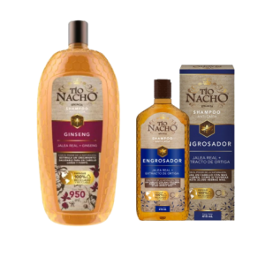 Tio Nacho Shampoo Ginseng 950ML + Tio Nacho Shampoo Engrosador 415ML