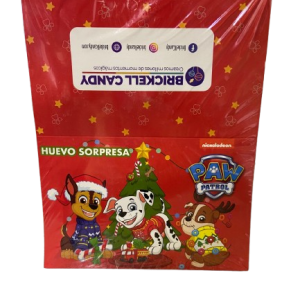 Huevos Sorpresa Paw Patrol Navidad 12 Unid