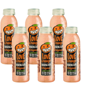 Love Lemon Orange (Plastico) 385ml 6 Unid