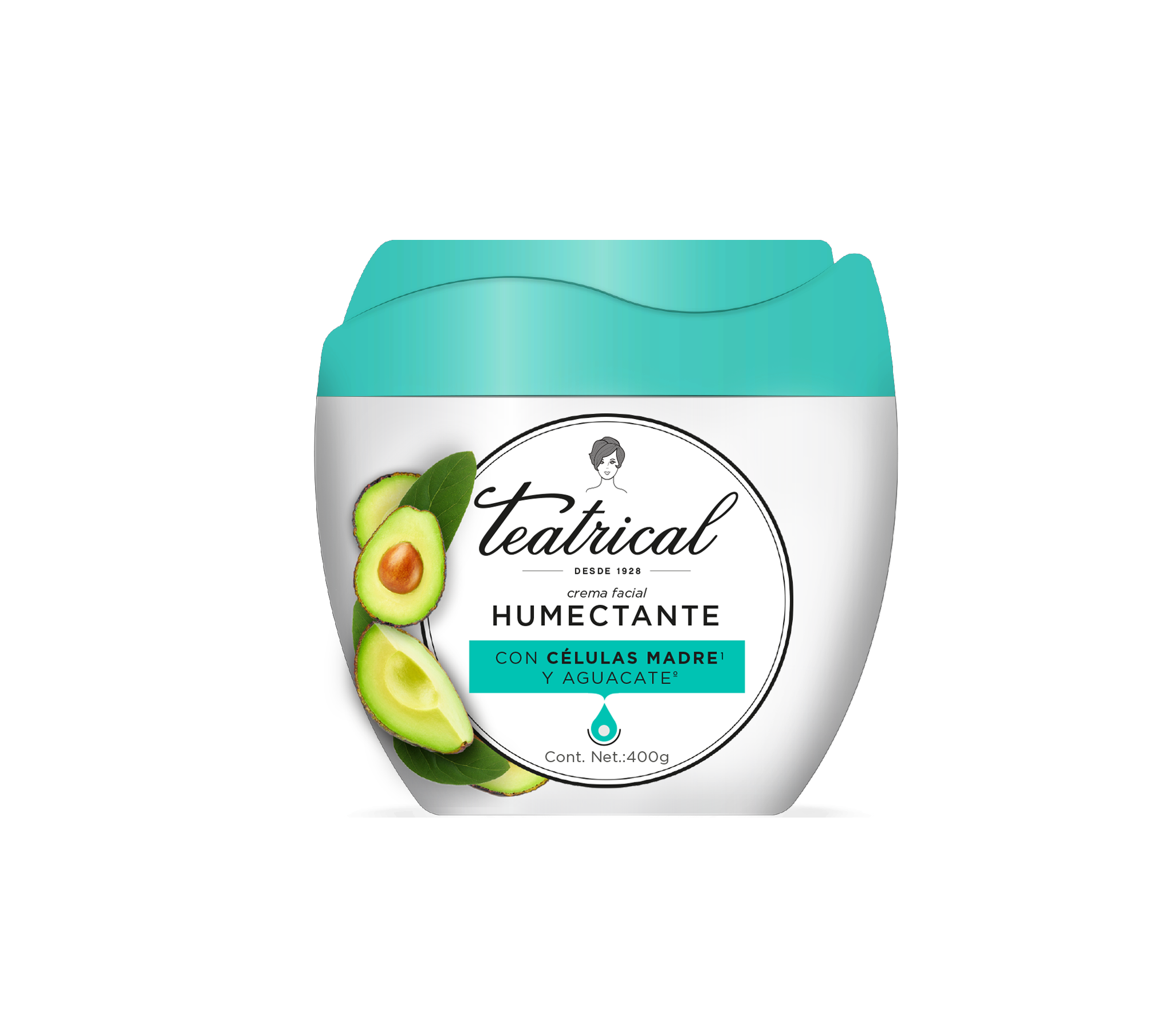 Teatrical Crema Facial Humectante 400Grs