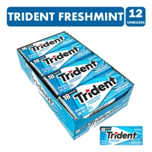 Trident Freshmint (Azul) 12 Unid