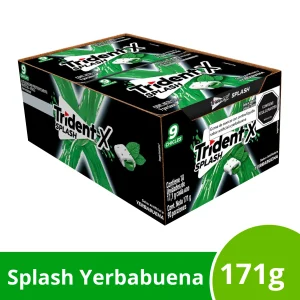 Trident X Splash Yerbabuena 10 UNID