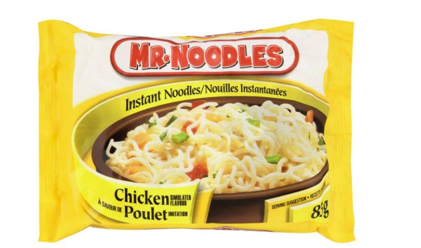 Mr Noodles Pasta Instantanea (SOBRE) sabor Pollo 85 grs 6 Unid