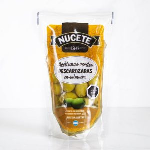 Nucete Aceituna Verde Descarozadas 100 Grs